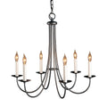 Hubbardton Forge, Simple Sweep 6 Arm Chandelier, CHANDELIER LIGHT