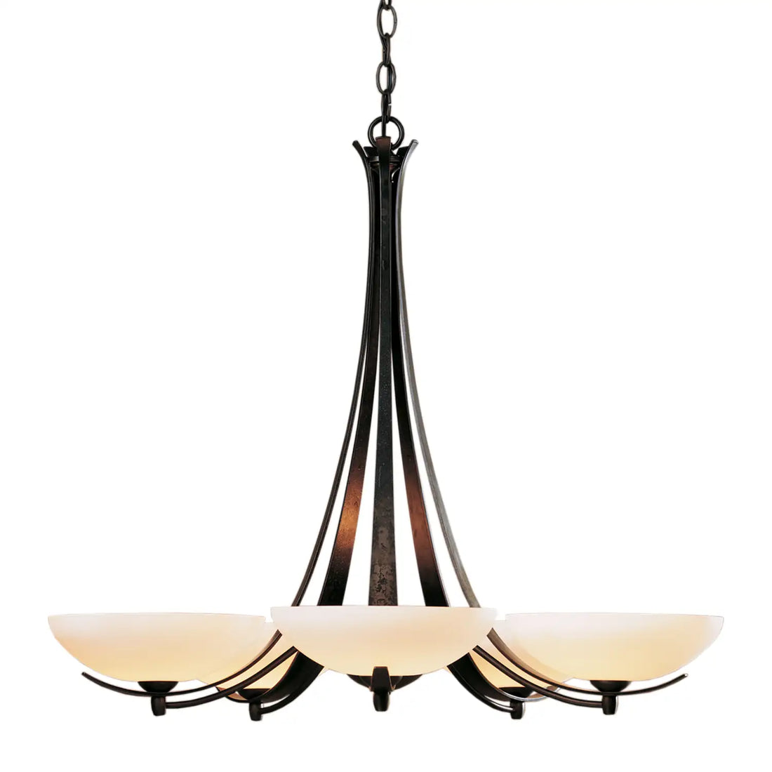 Hubbardton Forge, Aegis 5 Arm Chandelier, CHANDELIER LIGHT