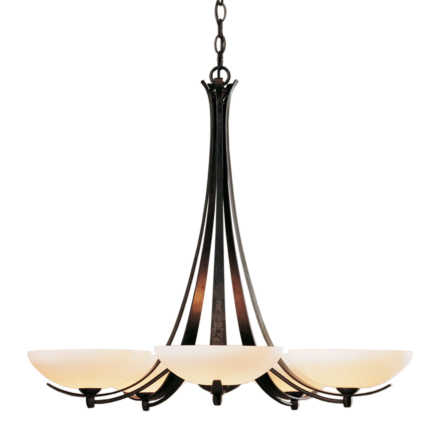 Hubbardton Forge, Aegis 5 Arm Chandelier, CHANDELIER LIGHT
