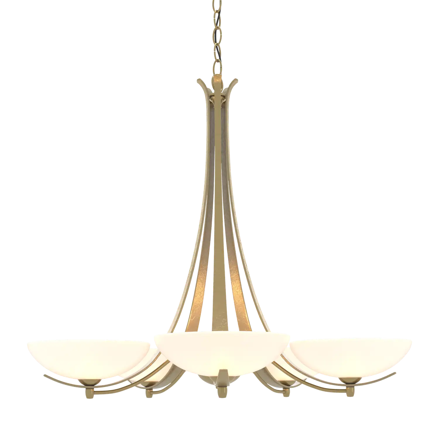 Hubbardton Forge, Aegis 5 Arm Chandelier, CHANDELIER LIGHT