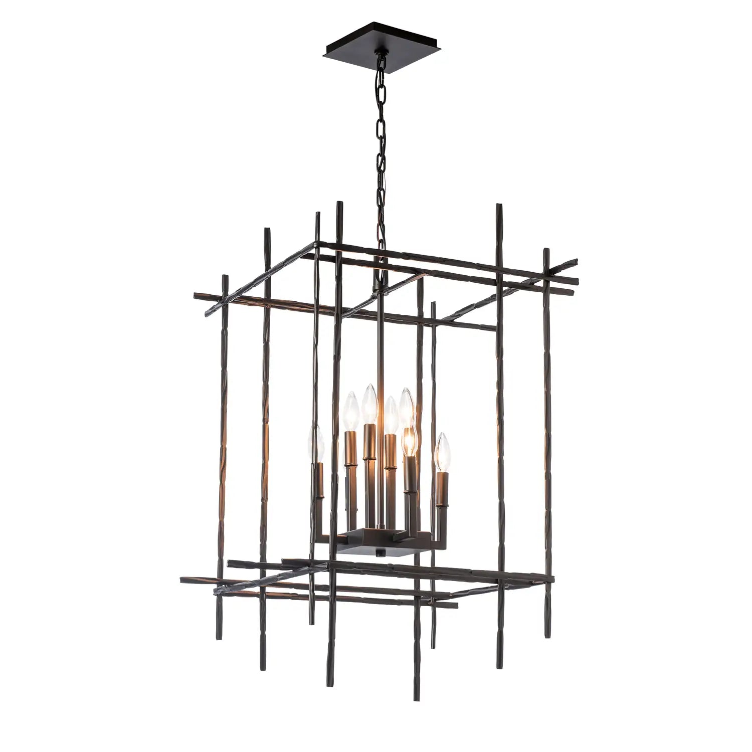 Hubbardton Forge, Tura Chandelier, CHANDELIER LIGHT