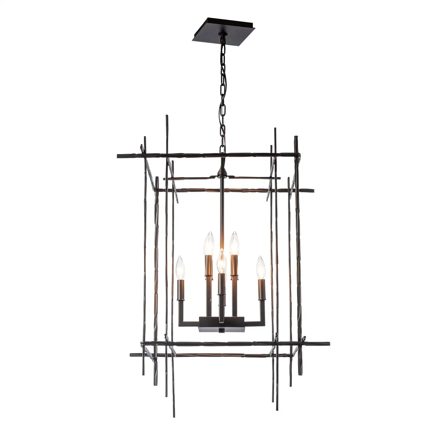 Hubbardton Forge, Tura Chandelier, CHANDELIER LIGHT
