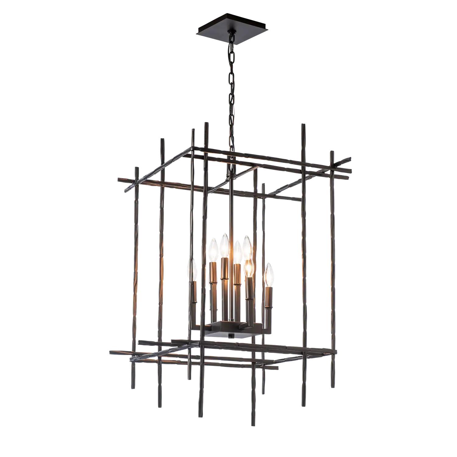 Hubbardton Forge, Tura Chandelier, CHANDELIER LIGHT