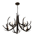 Hubbardton Forge, Caribou Chandelier, CHANDELIER LIGHT