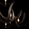 Hubbardton Forge, Caribou Tiered Chandelier, CHANDELIER LIGHT