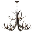 Hubbardton Forge, Caribou Tiered Chandelier, CHANDELIER LIGHT