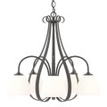 Hubbardton Forge, Sweeping Taper 5 Arm Chandelier, CHANDELIER LIGHT