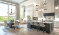 Hubbardton Forge, Lilium Chandelier, CHANDELIER LIGHT