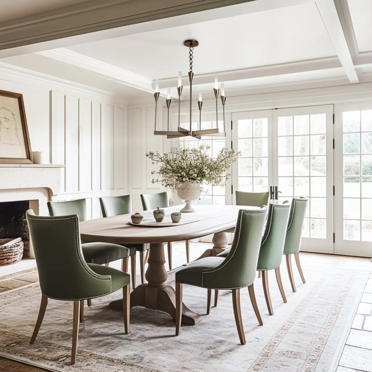 Hubbardton Forge, Lilium Chandelier, CHANDELIER LIGHT