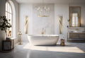 Hubbardton Forge, Lilium Chandelier, CHANDELIER LIGHT