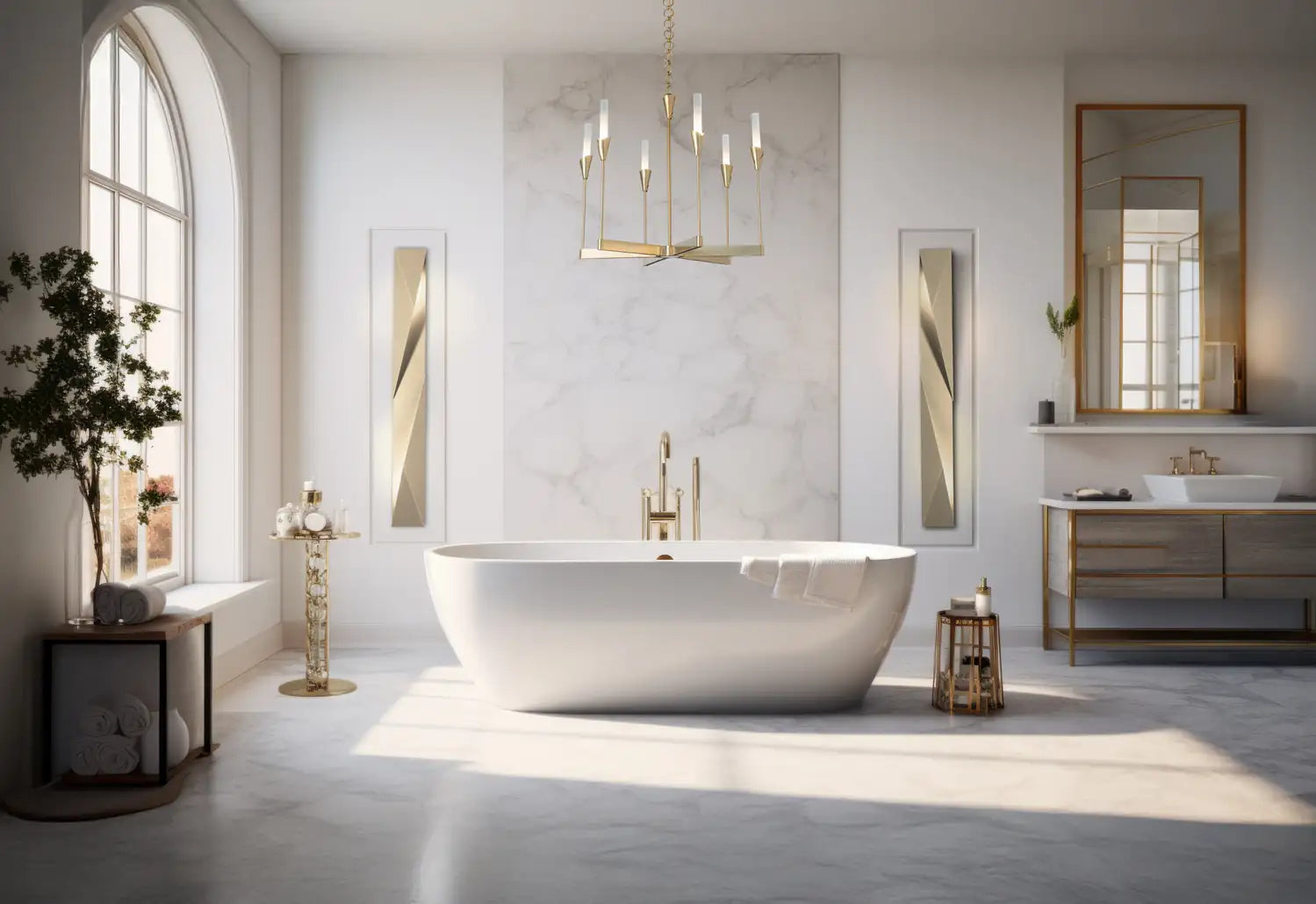 Hubbardton Forge, Lilium Chandelier, CHANDELIER LIGHT
