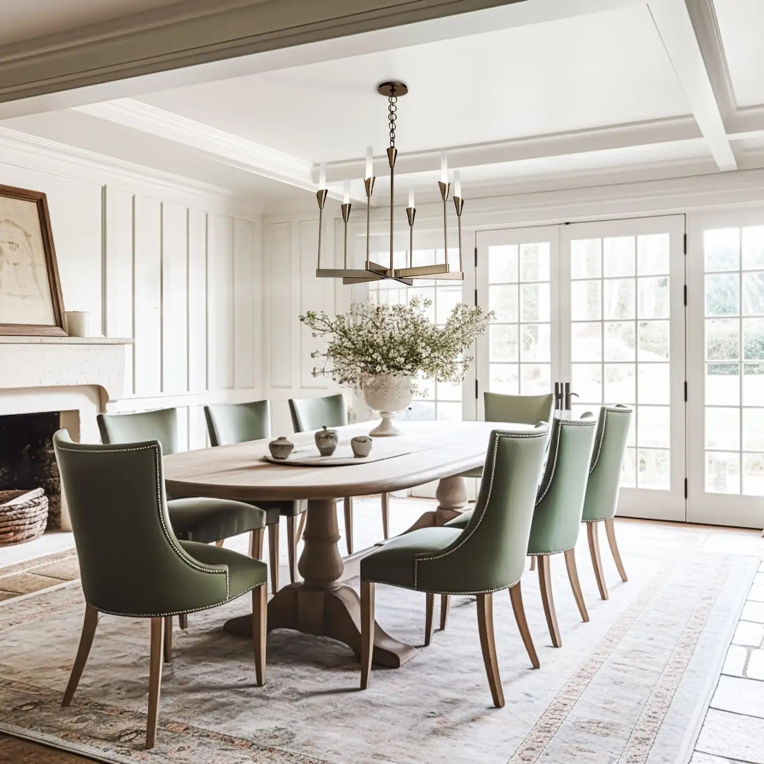 Hubbardton Forge, Lilium Chandelier, CHANDELIER LIGHT