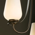 Hubbardton Forge, Flora 3 Arm Chandelier, CHANDELIER LIGHT