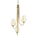 Hubbardton Forge, Flora 3 Arm Chandelier, CHANDELIER LIGHT