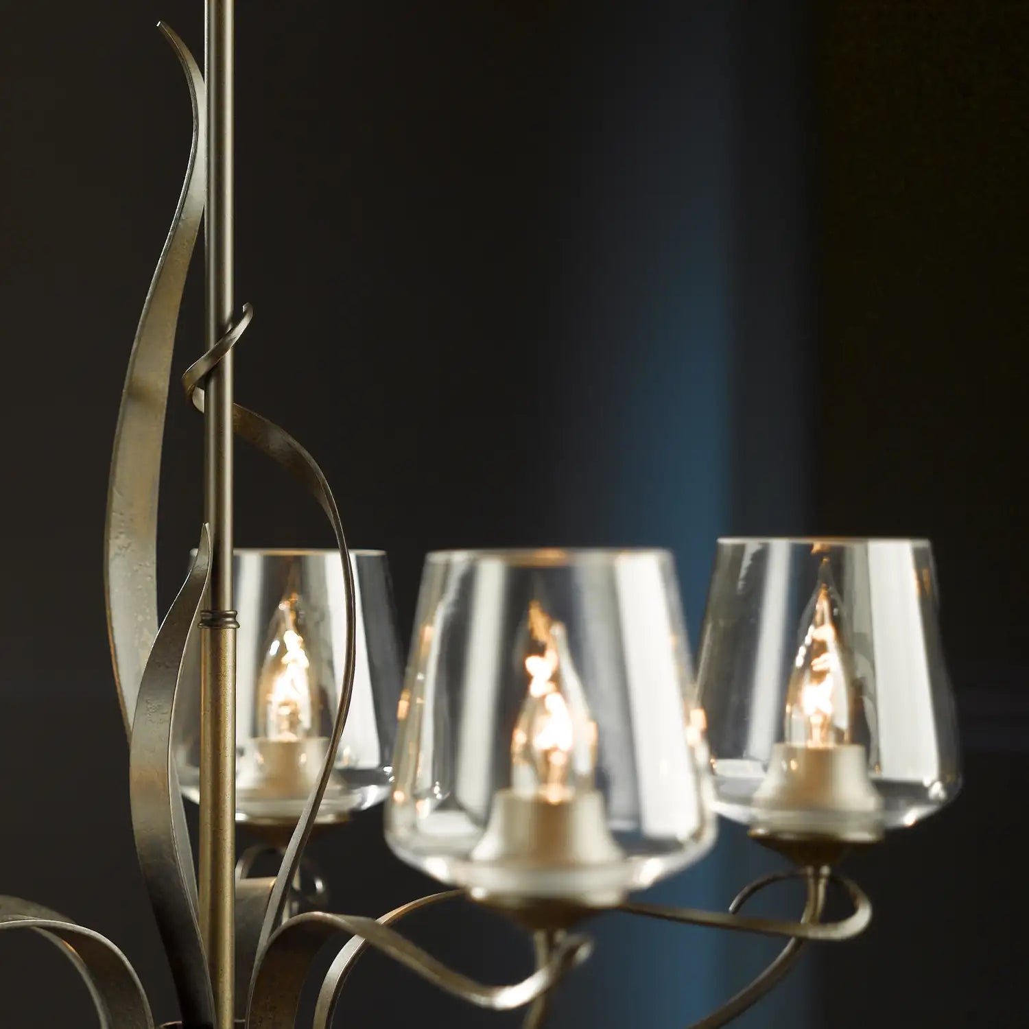 Hubbardton Forge, Flora 5 Arm Chandelier, CHANDELIER LIGHT