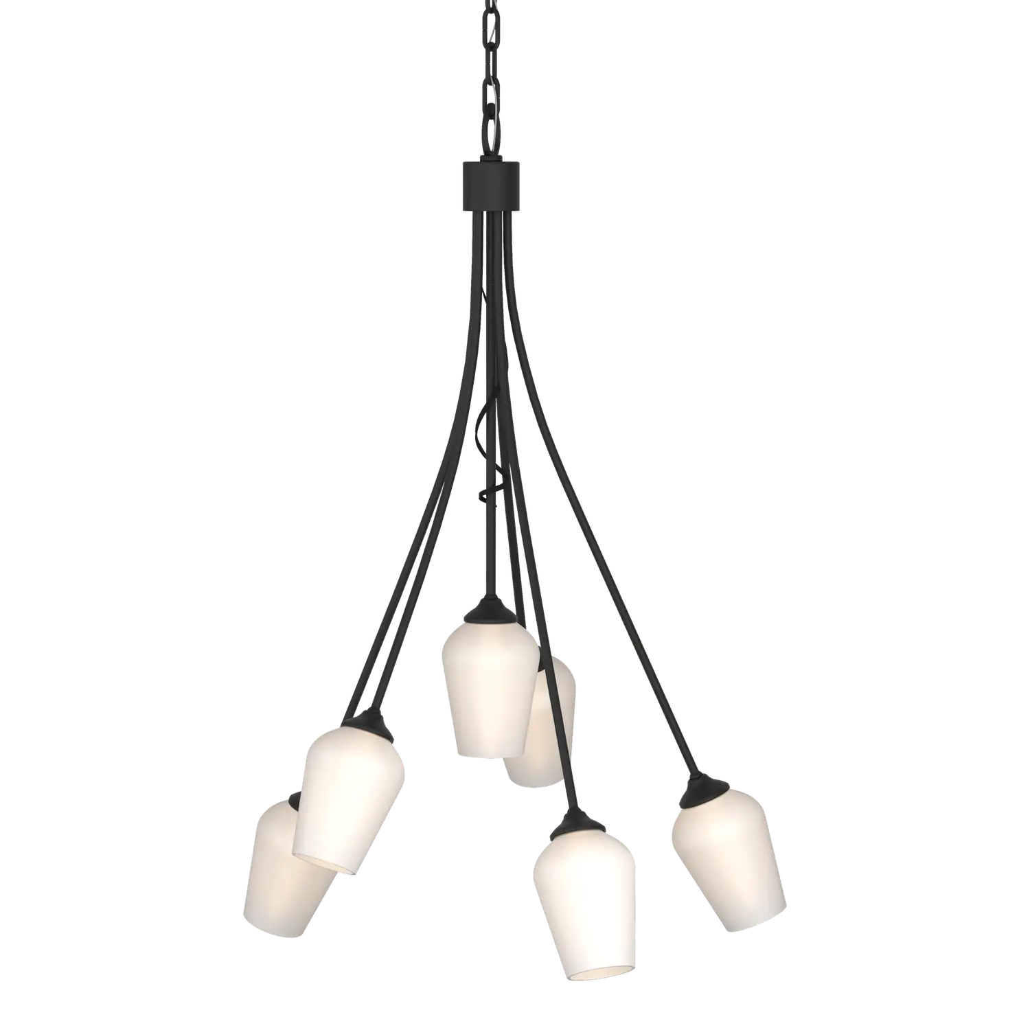 Hubbardton Forge, Flora 6 Arm Chandelier, CHANDELIER LIGHT