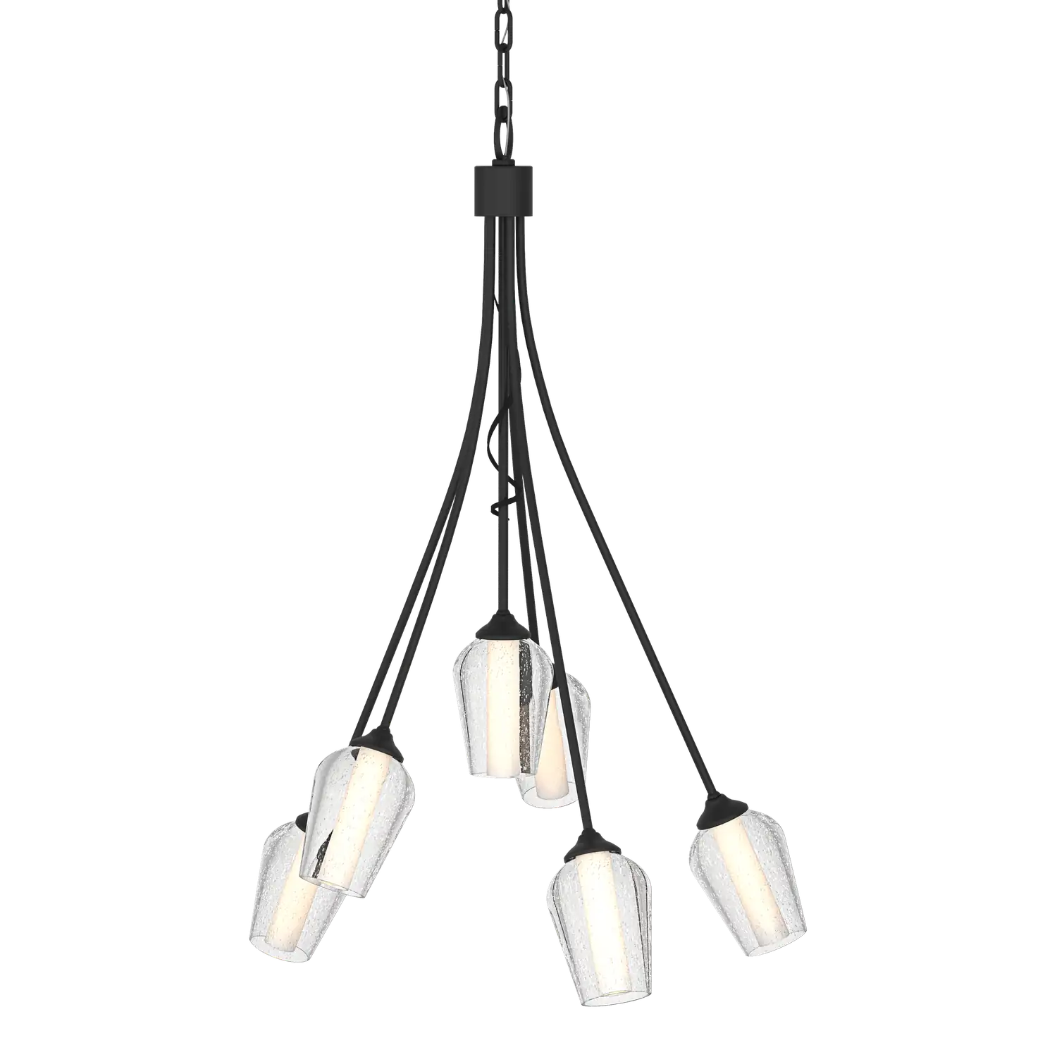 Hubbardton Forge, Flora 6 Arm Chandelier, CHANDELIER LIGHT