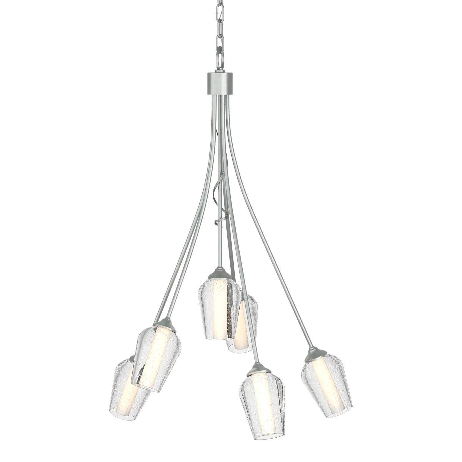 Hubbardton Forge, Flora 6 Arm Chandelier, CHANDELIER LIGHT