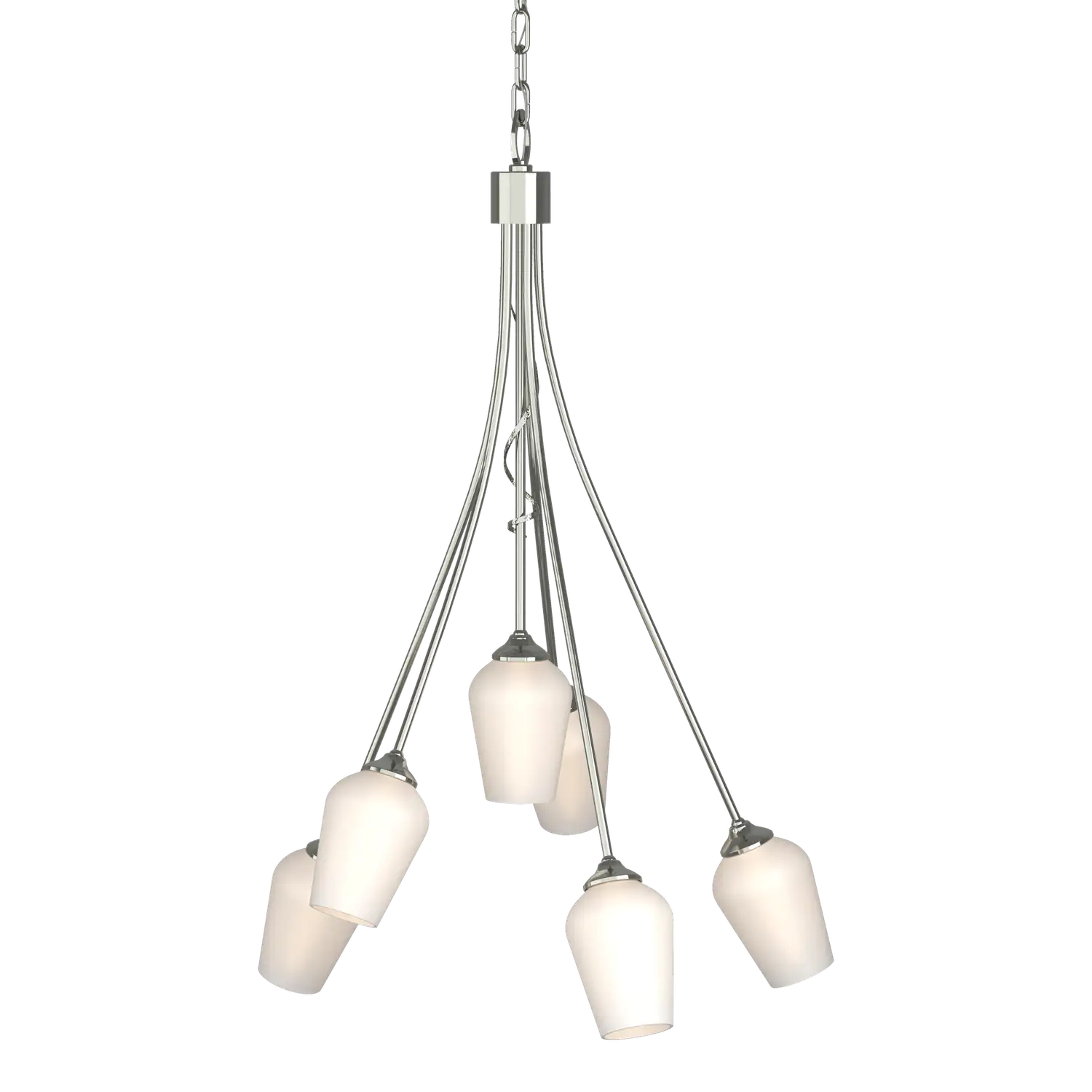 Hubbardton Forge, Flora 6 Arm Chandelier, CHANDELIER LIGHT