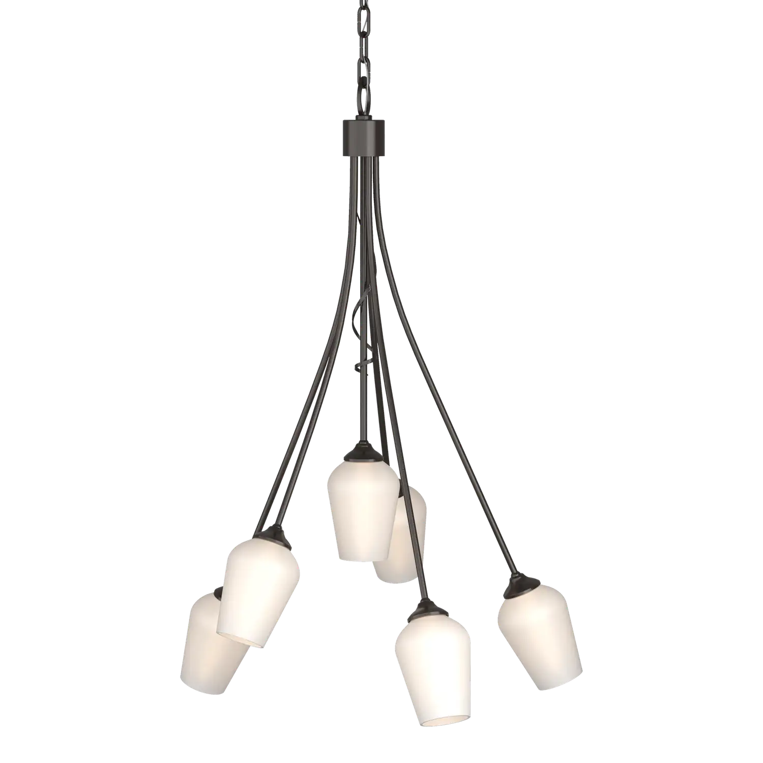 Hubbardton Forge, Flora 6 Arm Chandelier, CHANDELIER LIGHT