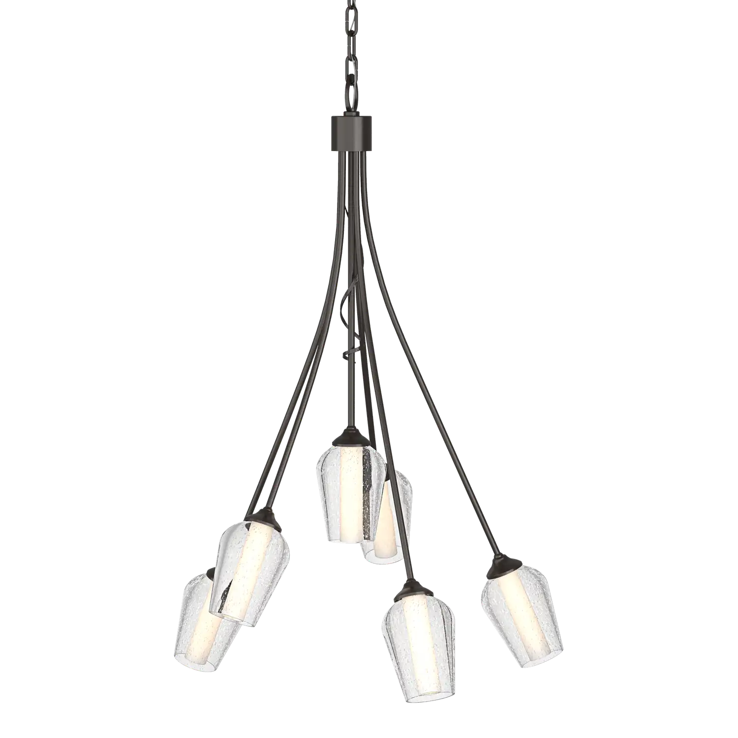 Hubbardton Forge, Flora 6 Arm Chandelier, CHANDELIER LIGHT