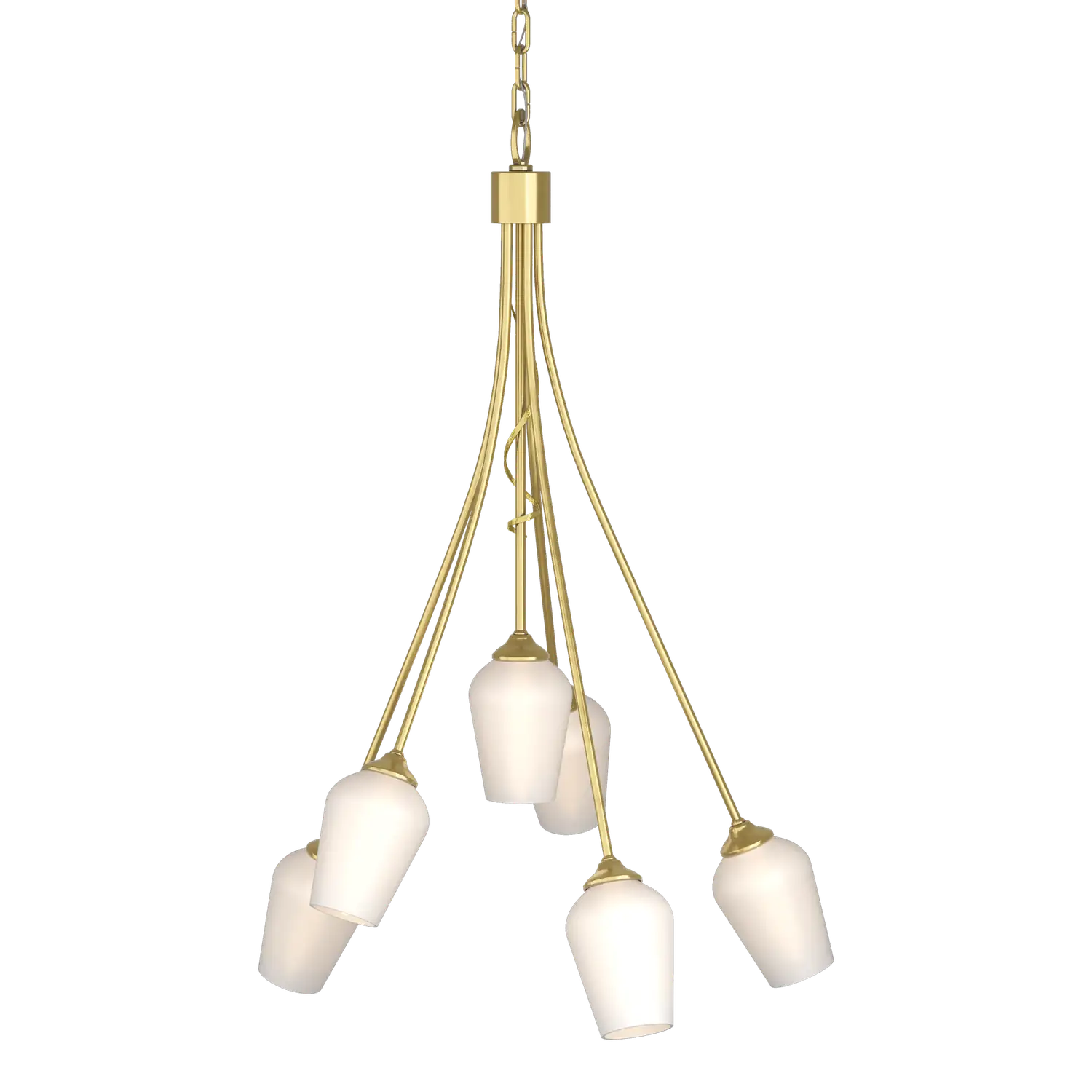 Hubbardton Forge, Flora 6 Arm Chandelier, CHANDELIER LIGHT
