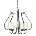 Hubbardton Forge, Flora 5 Arm Chandelier, CHANDELIER LIGHT