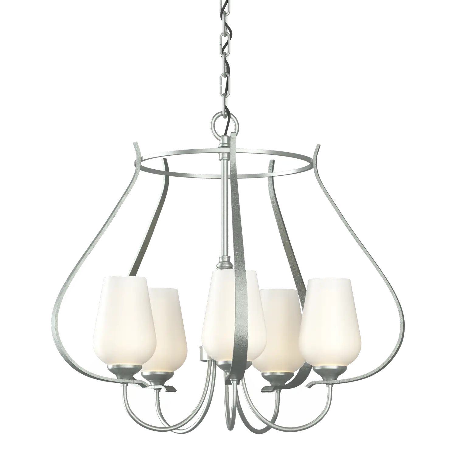 Hubbardton Forge, Flora 5 Arm Chandelier, CHANDELIER LIGHT