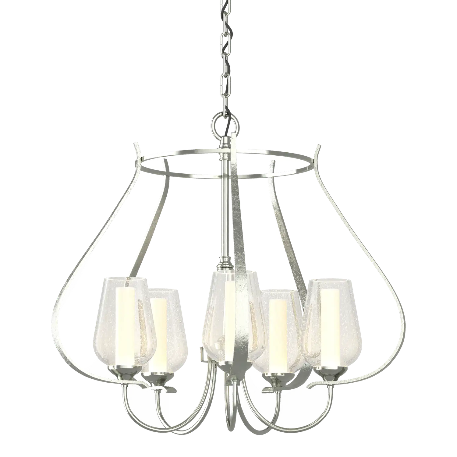 Hubbardton Forge, Flora 5 Arm Chandelier, CHANDELIER LIGHT