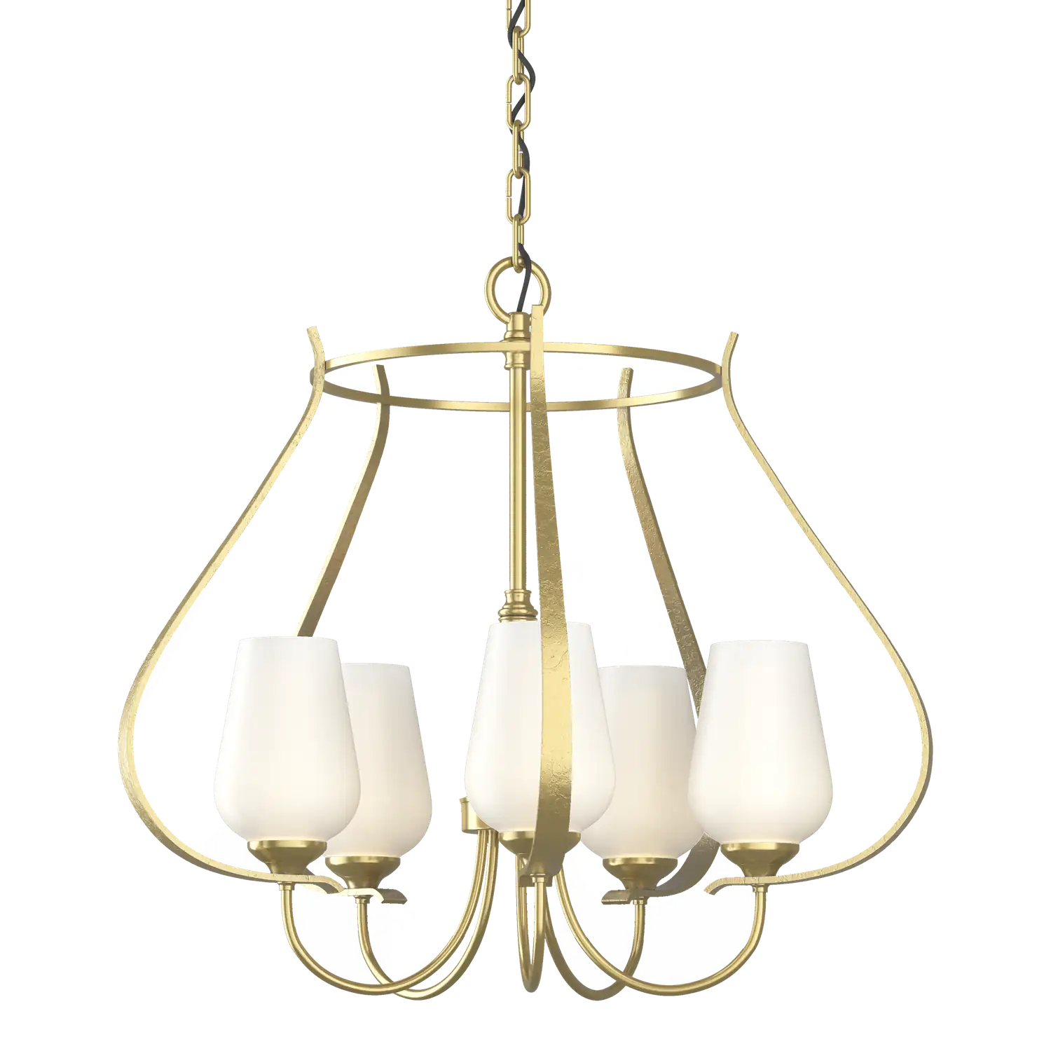Hubbardton Forge, Flora 5 Arm Chandelier, CHANDELIER LIGHT