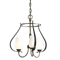 Hubbardton Forge, Flora 3 Arm Chandelier, CHANDELIER LIGHT