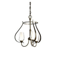 Hubbardton Forge, Flora 3 Arm Chandelier, CHANDELIER LIGHT