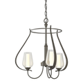 Hubbardton Forge, Flora 3 Arm Chandelier, CHANDELIER LIGHT