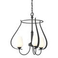 Hubbardton Forge, Flora 3 Arm Chandelier, CHANDELIER LIGHT