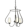 Hubbardton Forge, Flora 3 Arm Chandelier, CHANDELIER LIGHT