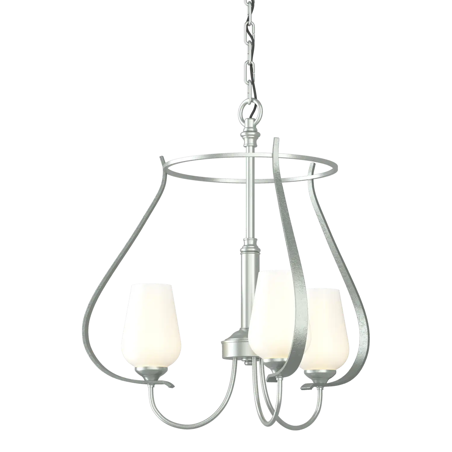 Hubbardton Forge, Flora 3 Arm Chandelier, CHANDELIER LIGHT