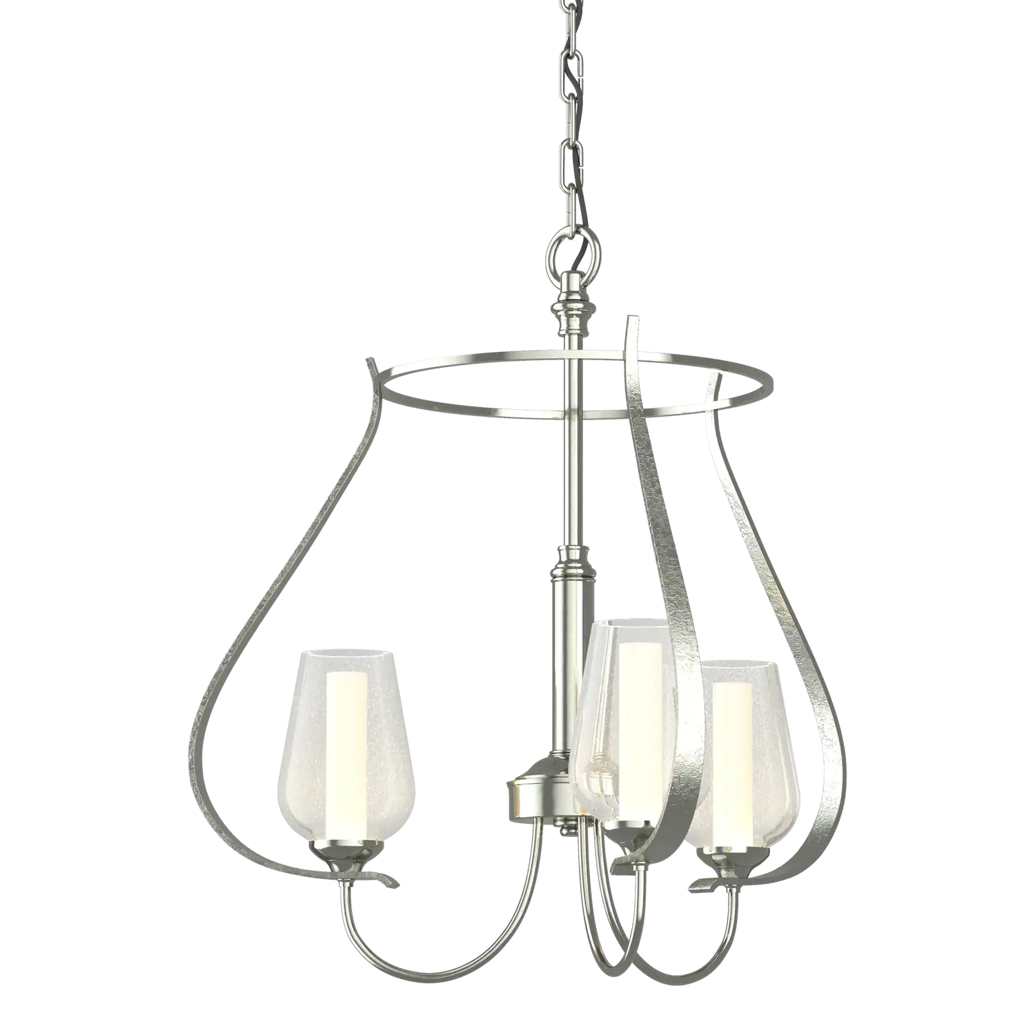 Hubbardton Forge, Flora 3 Arm Chandelier, CHANDELIER LIGHT