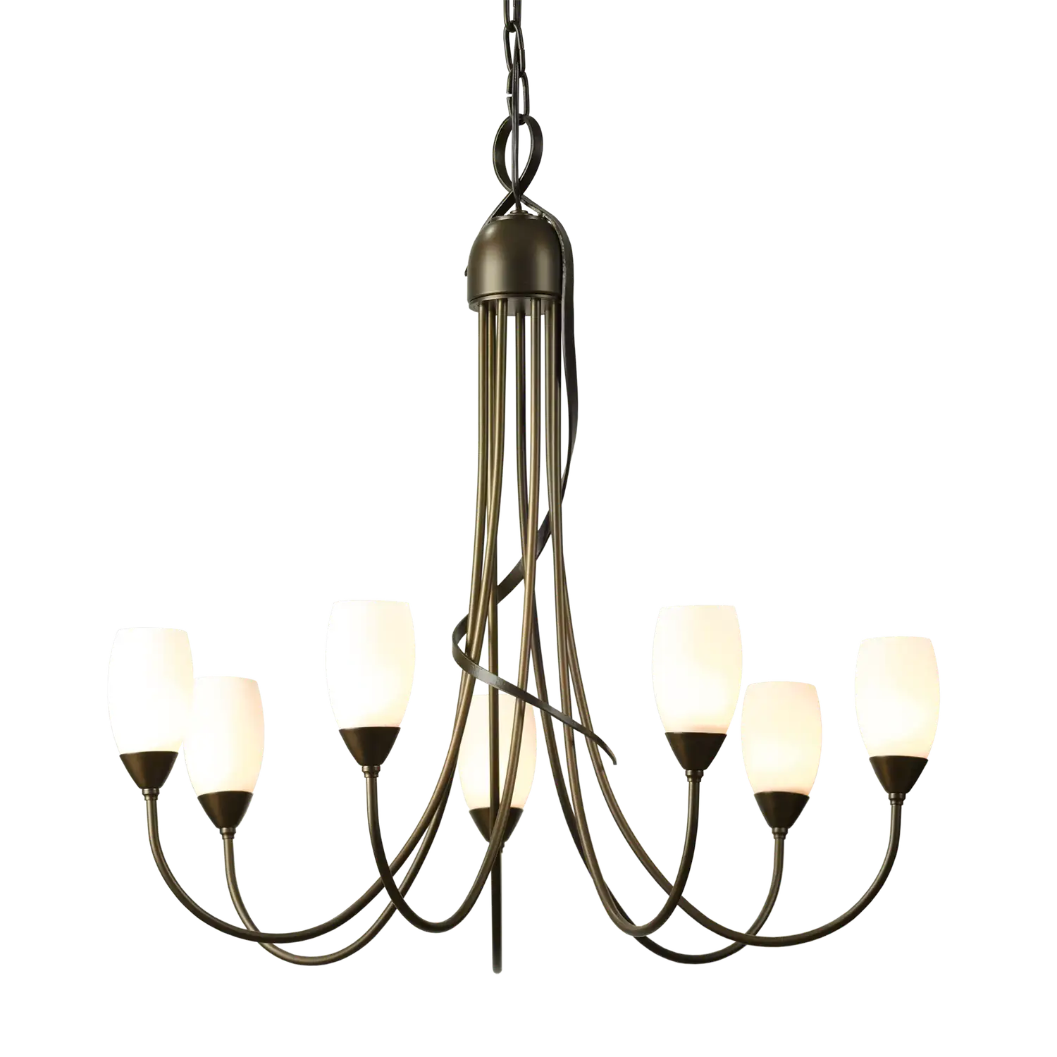 Hubbardton Forge, Flora 7 Arm Chandelier, CHANDELIER LIGHT