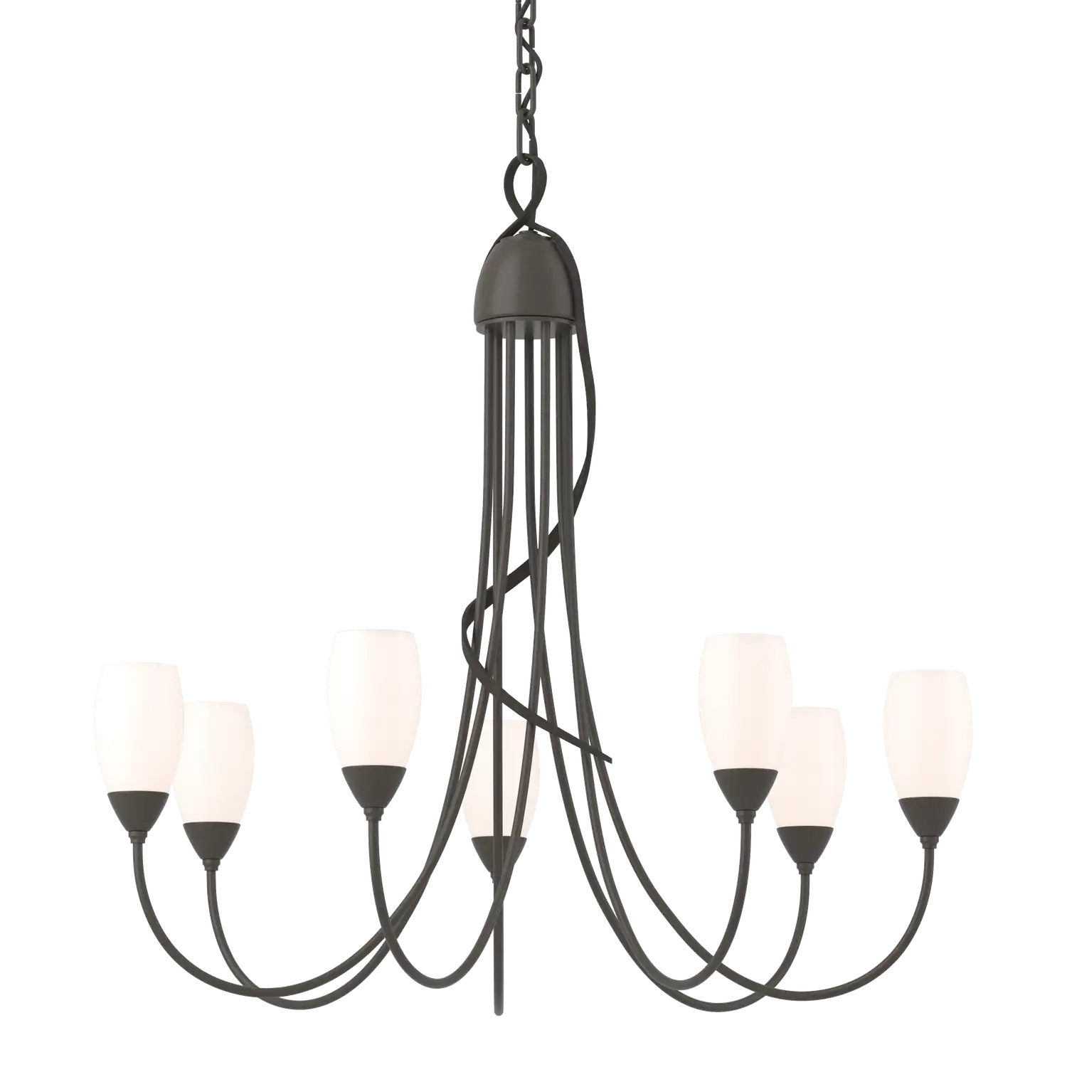 Hubbardton Forge, Flora 7 Arm Chandelier, CHANDELIER LIGHT