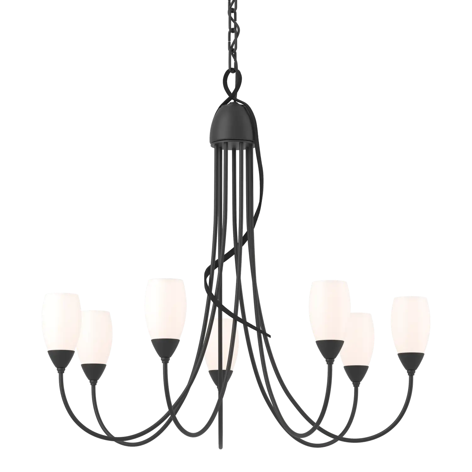 Hubbardton Forge, Flora 7 Arm Chandelier, CHANDELIER LIGHT