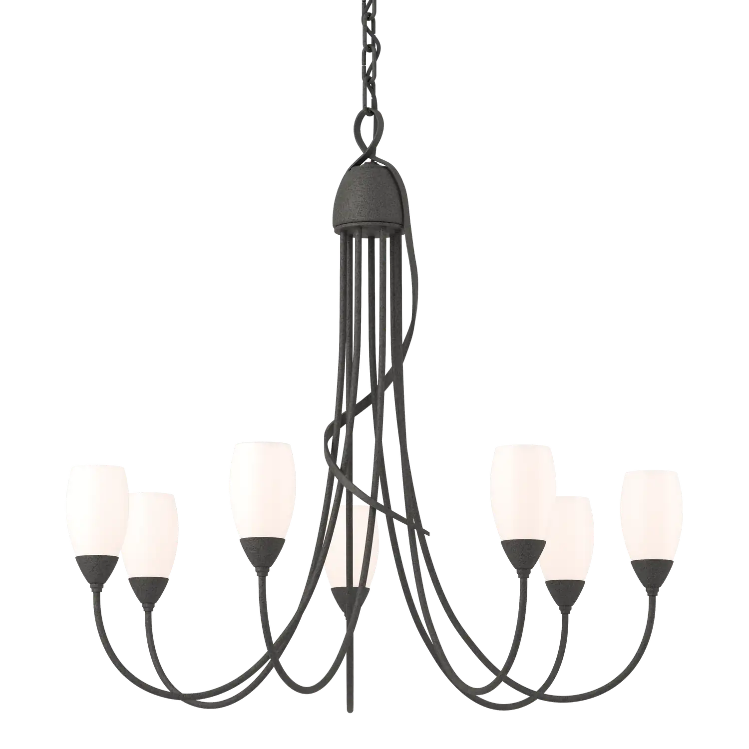 Hubbardton Forge, Flora 7 Arm Chandelier, CHANDELIER LIGHT
