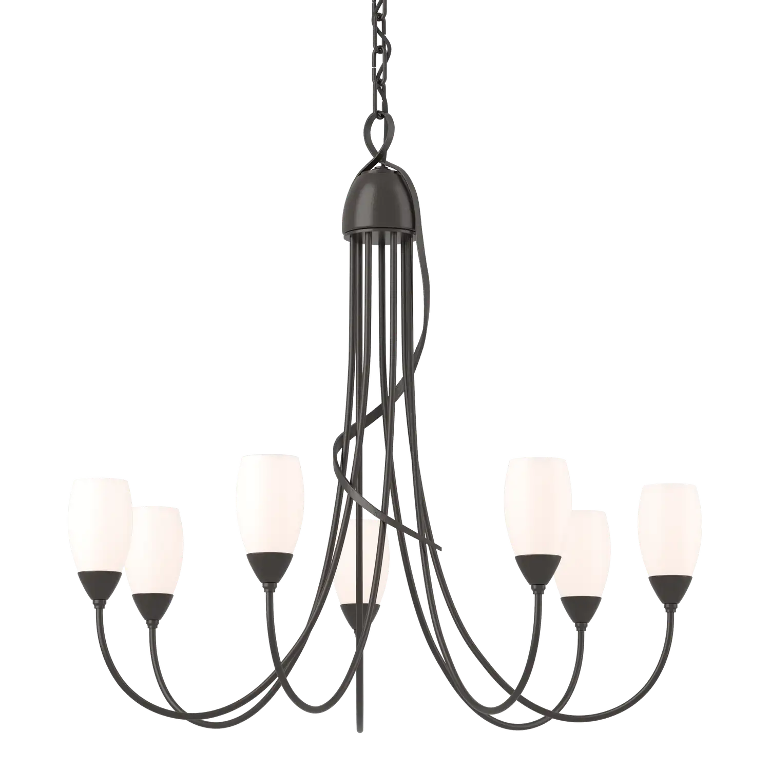 Hubbardton Forge, Flora 7 Arm Chandelier, CHANDELIER LIGHT