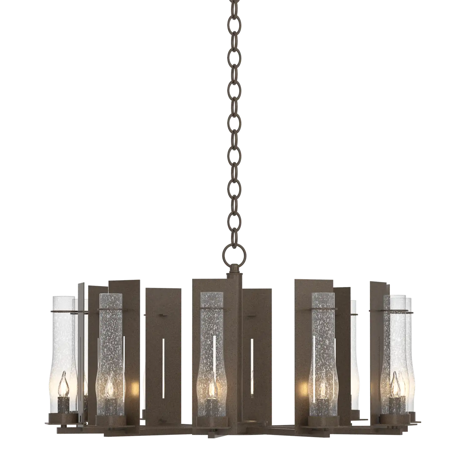 Hubbardton Forge, New Town 10 Arm Chandelier, CHANDELIER LIGHT