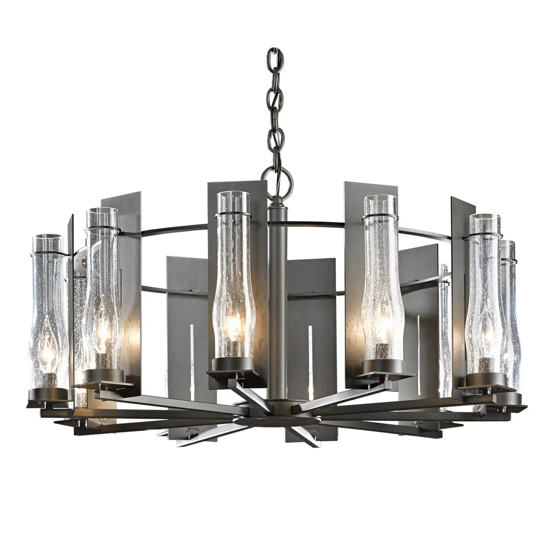 Hubbardton Forge, New Town 10 Arm Chandelier, CHANDELIER LIGHT