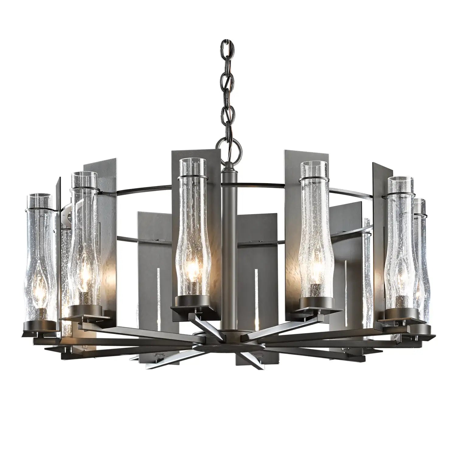 Hubbardton Forge, New Town 10 Arm Chandelier, CHANDELIER LIGHT