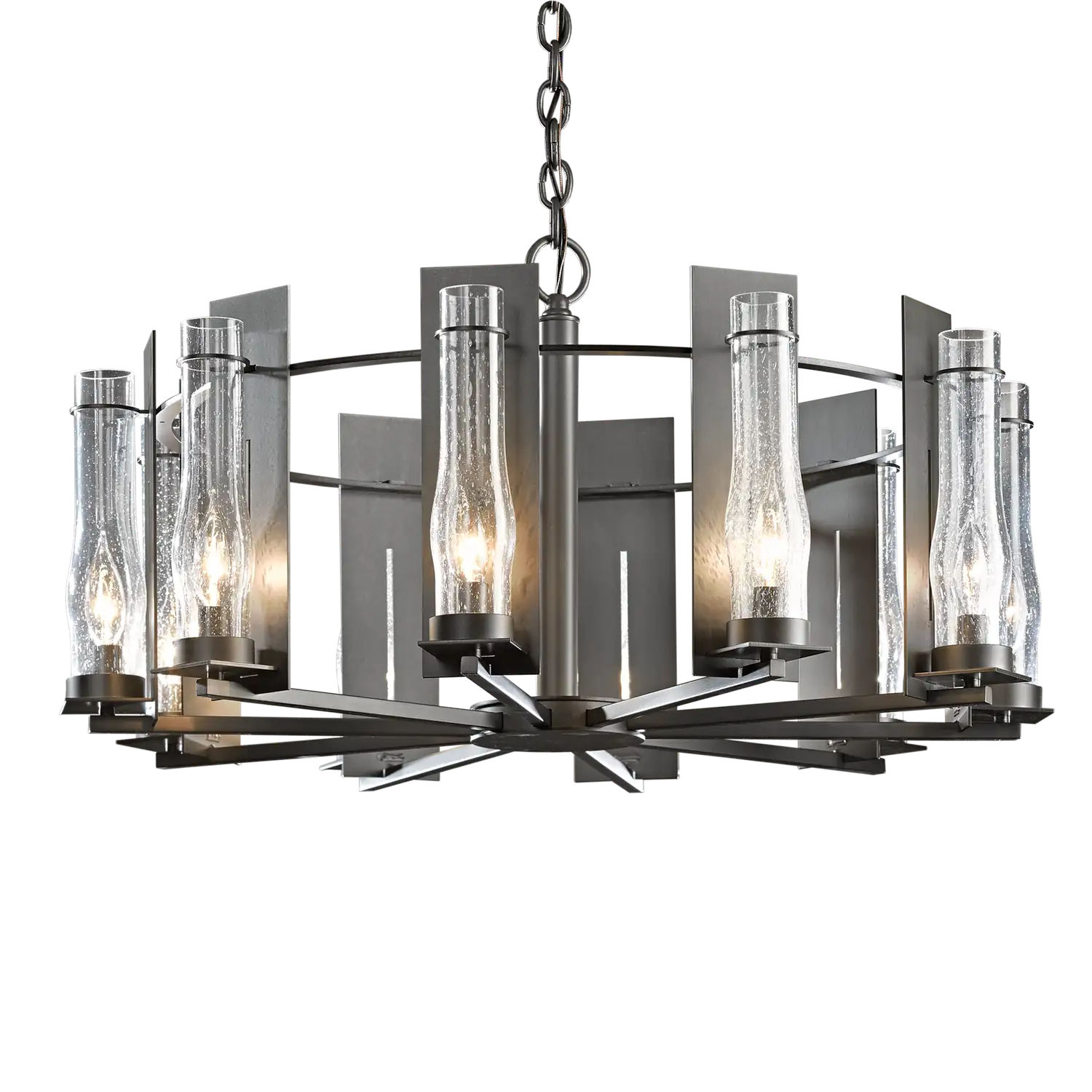 Hubbardton Forge, New Town 10 Arm Chandelier, CHANDELIER LIGHT