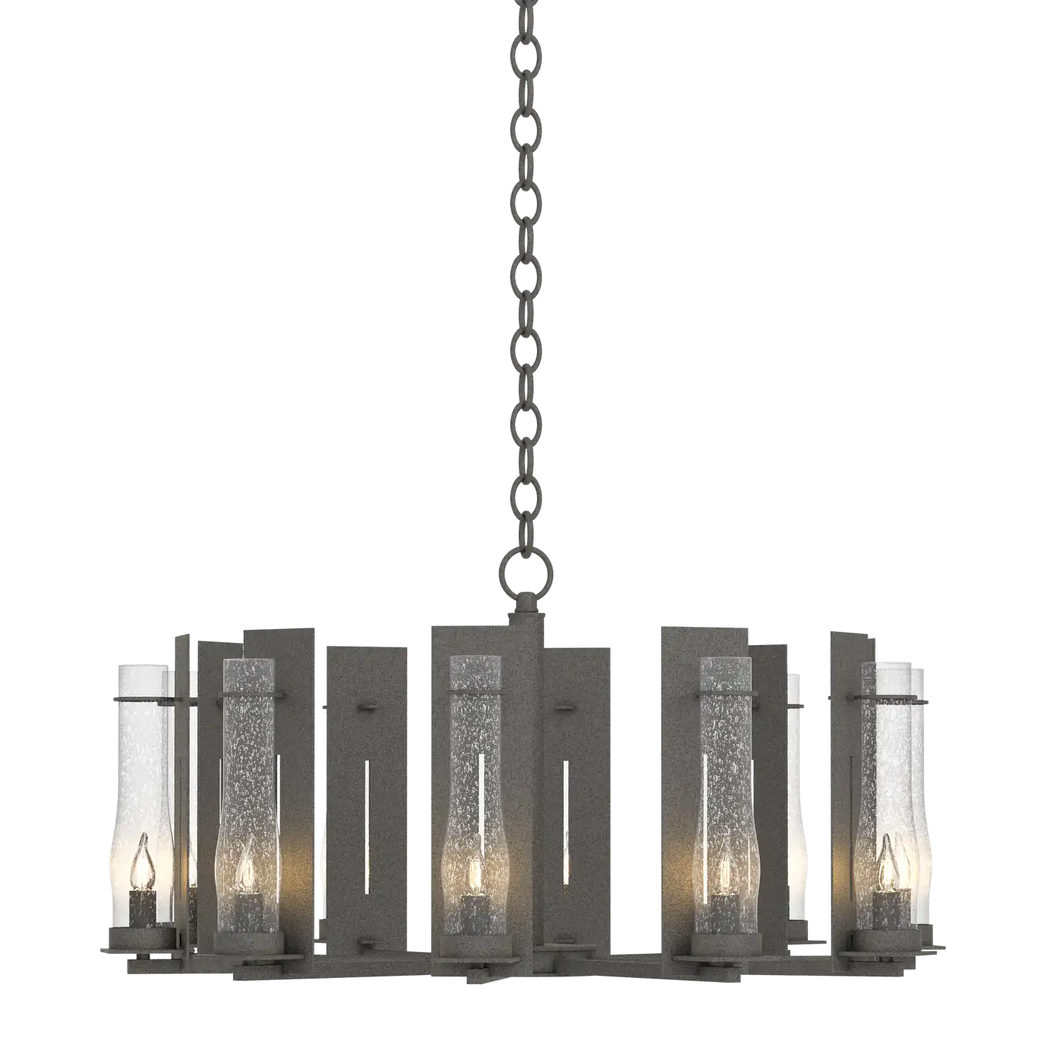 Hubbardton Forge, New Town 10 Arm Chandelier, CHANDELIER LIGHT