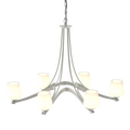 Hubbardton Forge, Oval Ribbon 6 Arm Chandelier, CHANDELIER LIGHT
