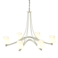 Hubbardton Forge, Oval Ribbon 6 Arm Chandelier, CHANDELIER LIGHT