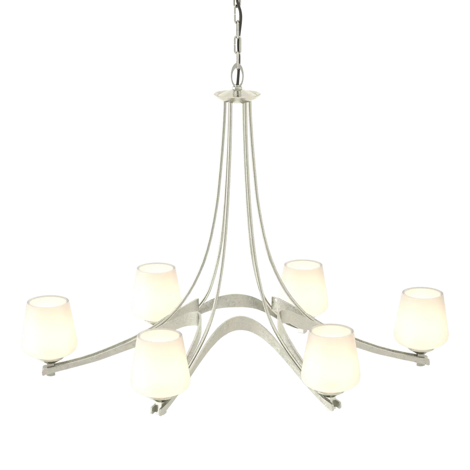 Hubbardton Forge, Oval Ribbon 6 Arm Chandelier, CHANDELIER LIGHT